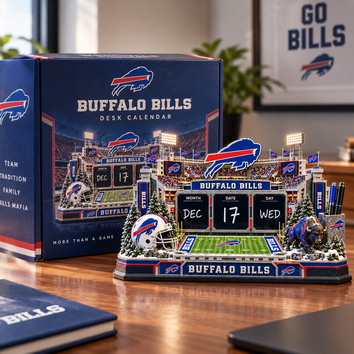 BFBL Write-On Calendar With Pen HTTT