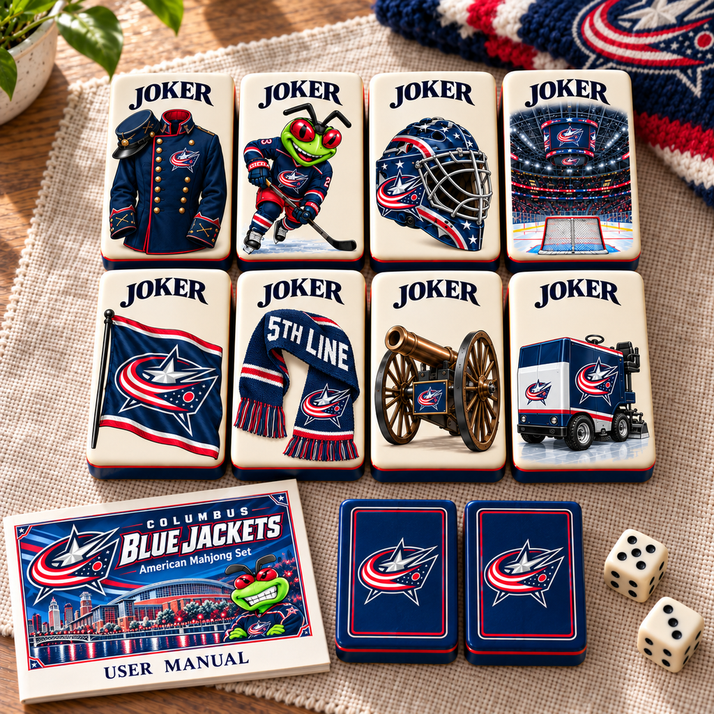 Premium CLBBJ Mahjong Tiles Set TTMH