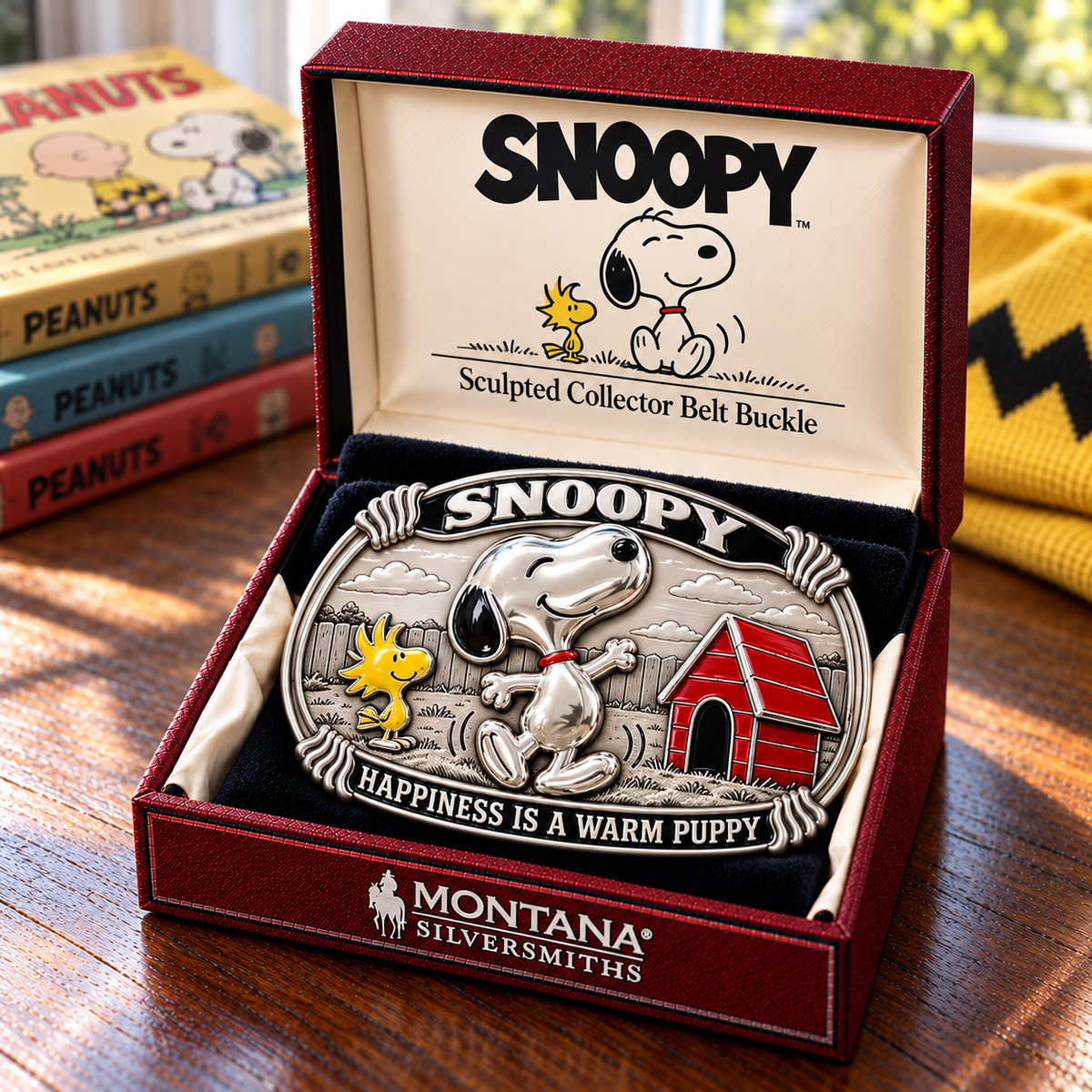 SPNY SCULPTED COLLECTOR BELT BUCKLE HQH