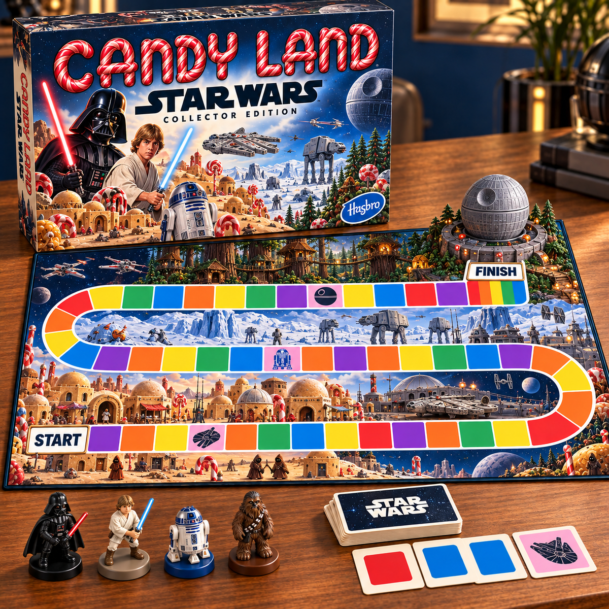 STW Premium Candy Land Board Game NHVH