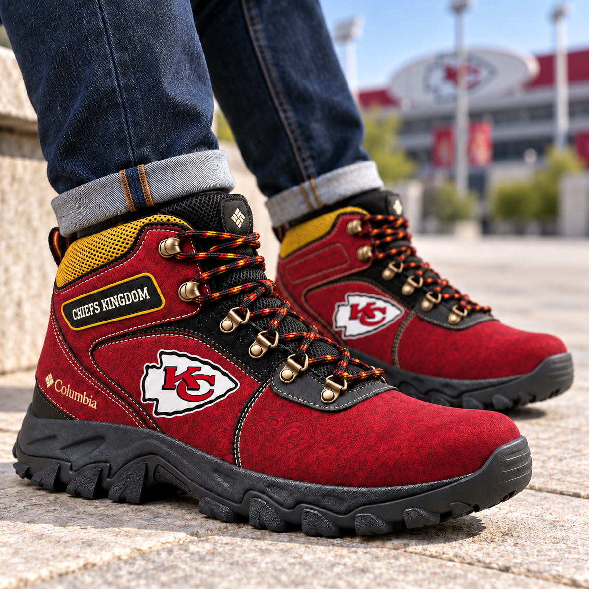 KCC High-Top Lace-Up Boots PNPA