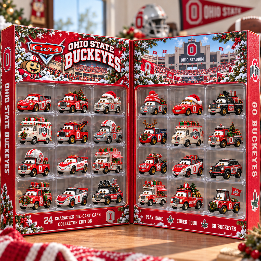 OSB Premium Character Die-Cast Cars Christmas Advent Calendar NTNA
