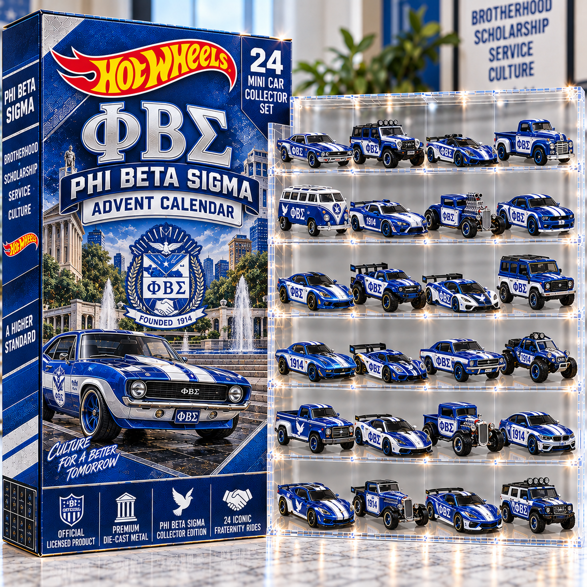 PBTS Premium Mini Car Advent Calendar NTNA