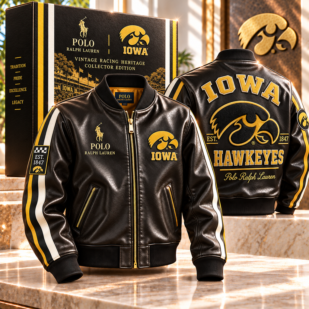IWHK PREMIUM LEATHER BOMBER JACKET NTNA