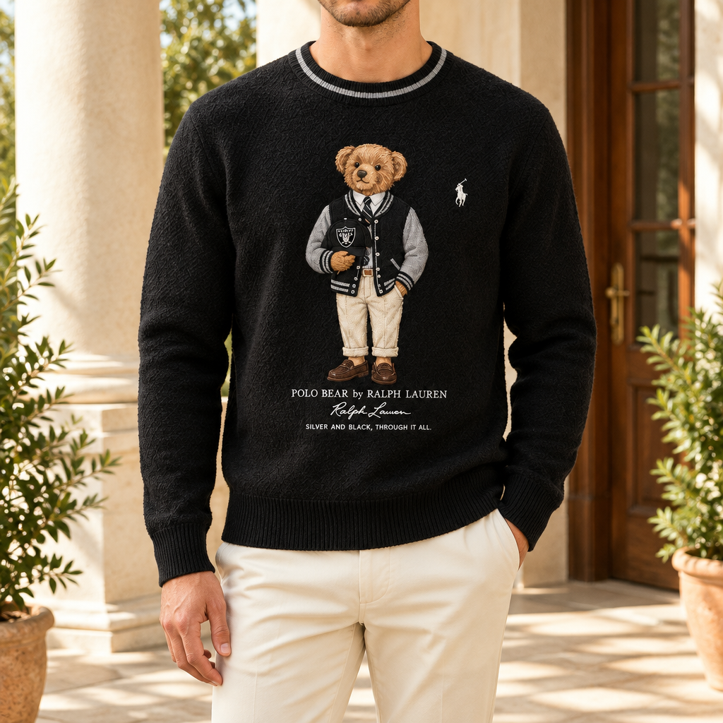 Las Vegas Raiders Premium Crewneck Sweater