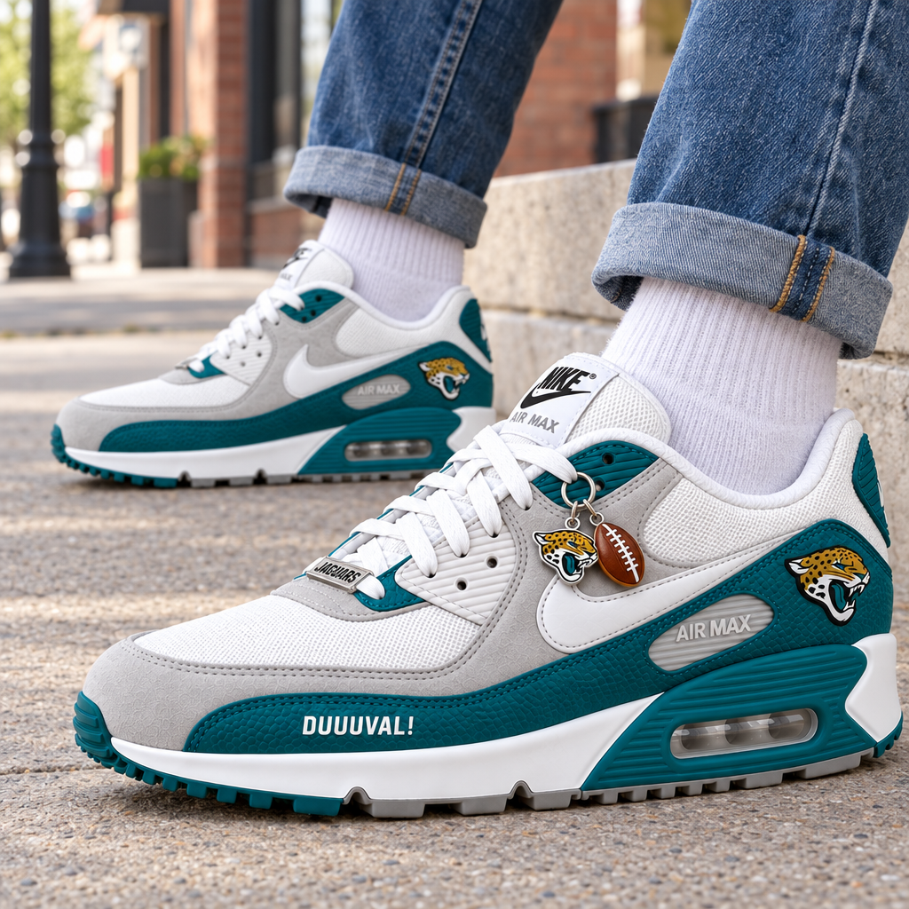 Jacksonville Jaguars Premium Low-Top Sneakers