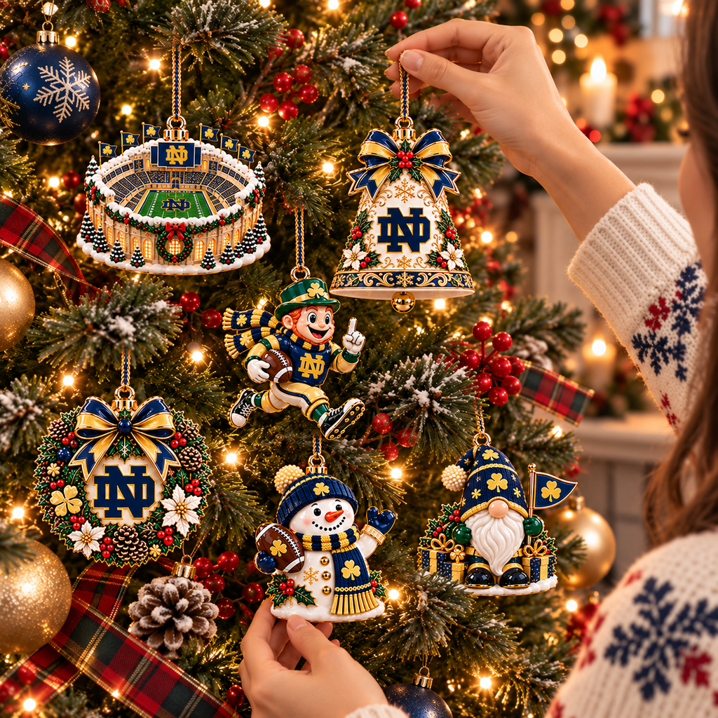 NDFI Premium Christmas Tree Ornament Set BMD