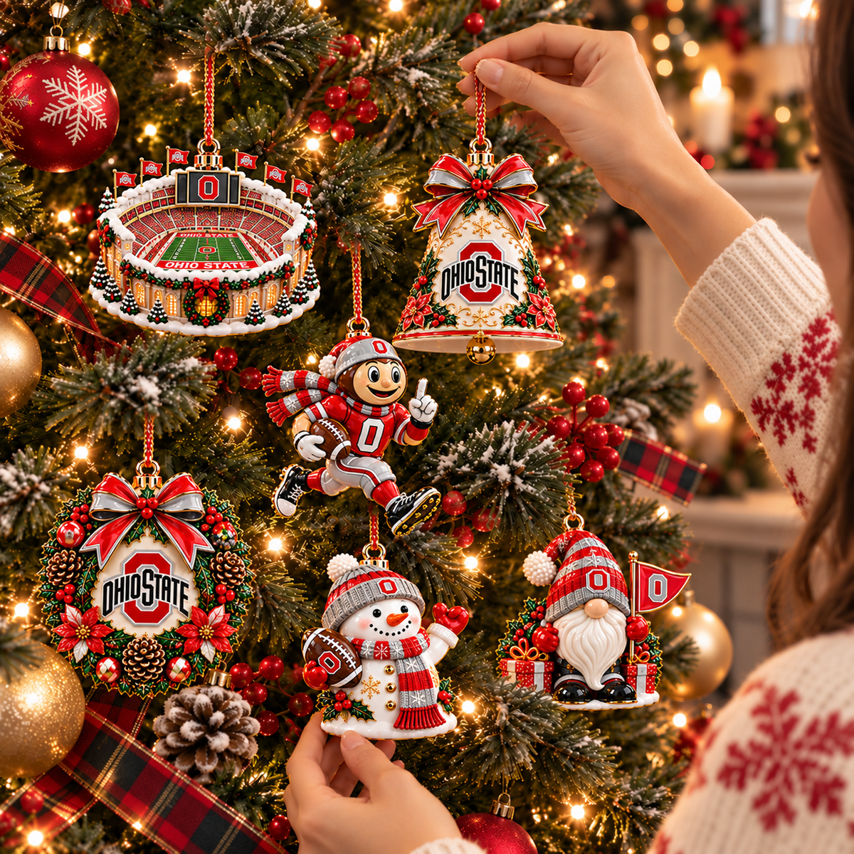 OSB Premium Christmas Tree Ornament Set BMD