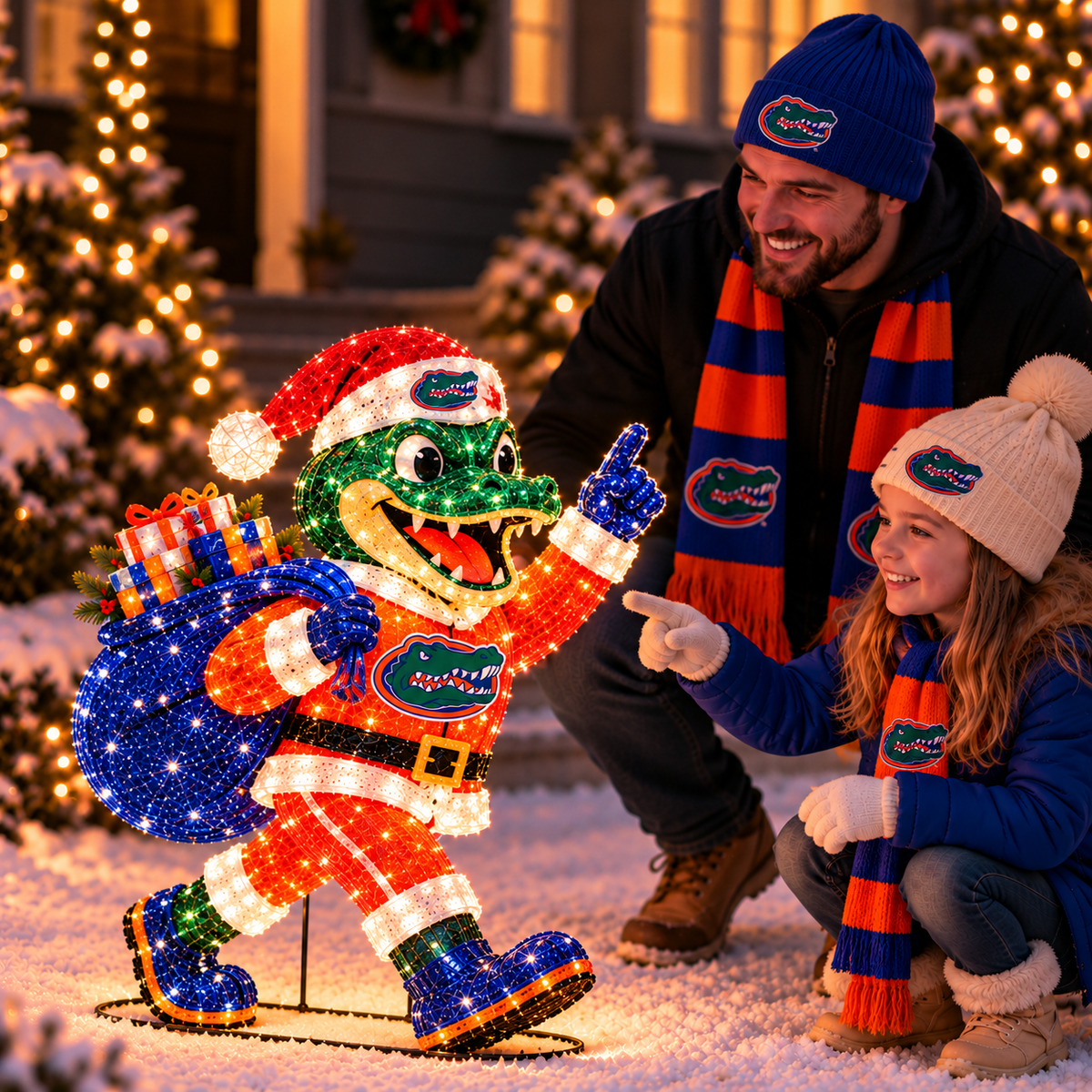 FGT Premium Lighted Christmas Mascot Decoration BMD
