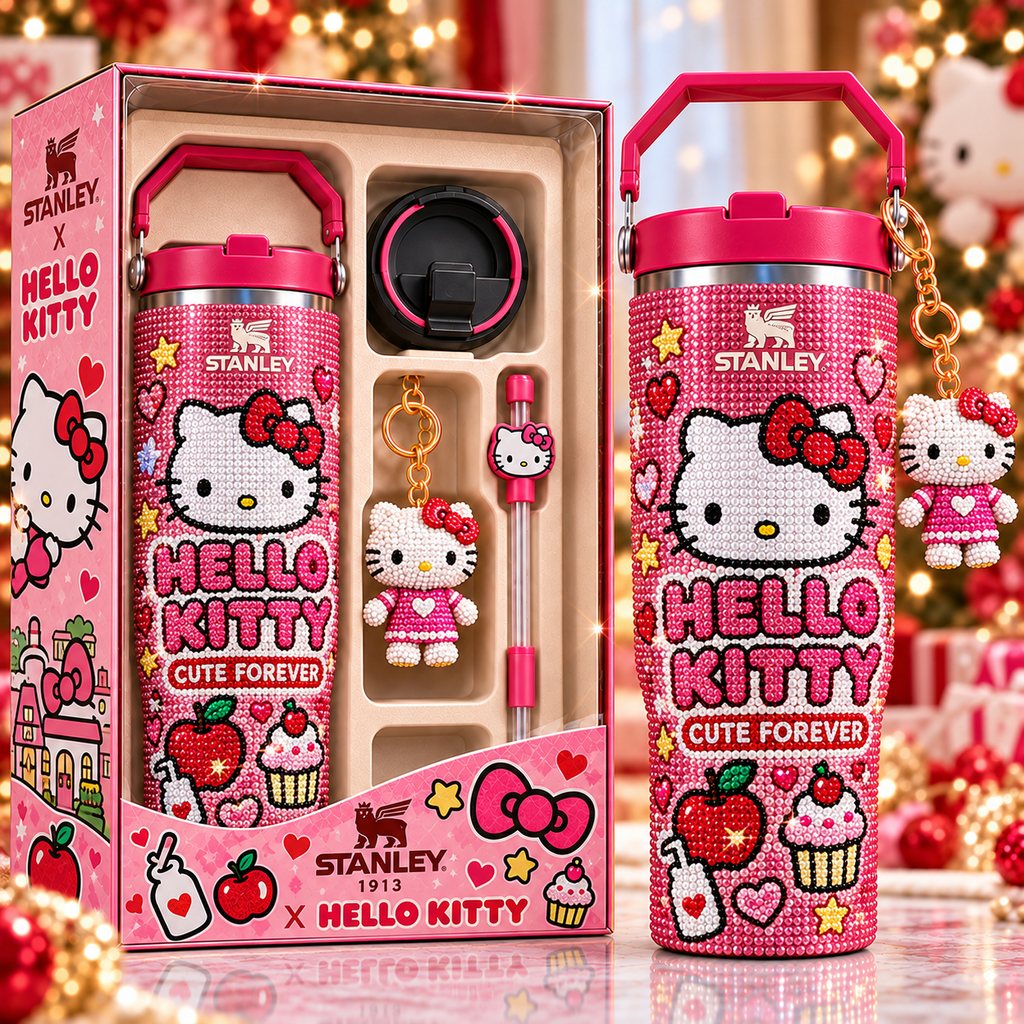 HLKT Premium Rhinestone Tumbler Gift Set NTNA