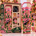 AKA Premium Rhinestone Tumbler Gift Set NTNA