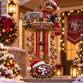 SF49 Christmas Wind Chime With Charm TNSM