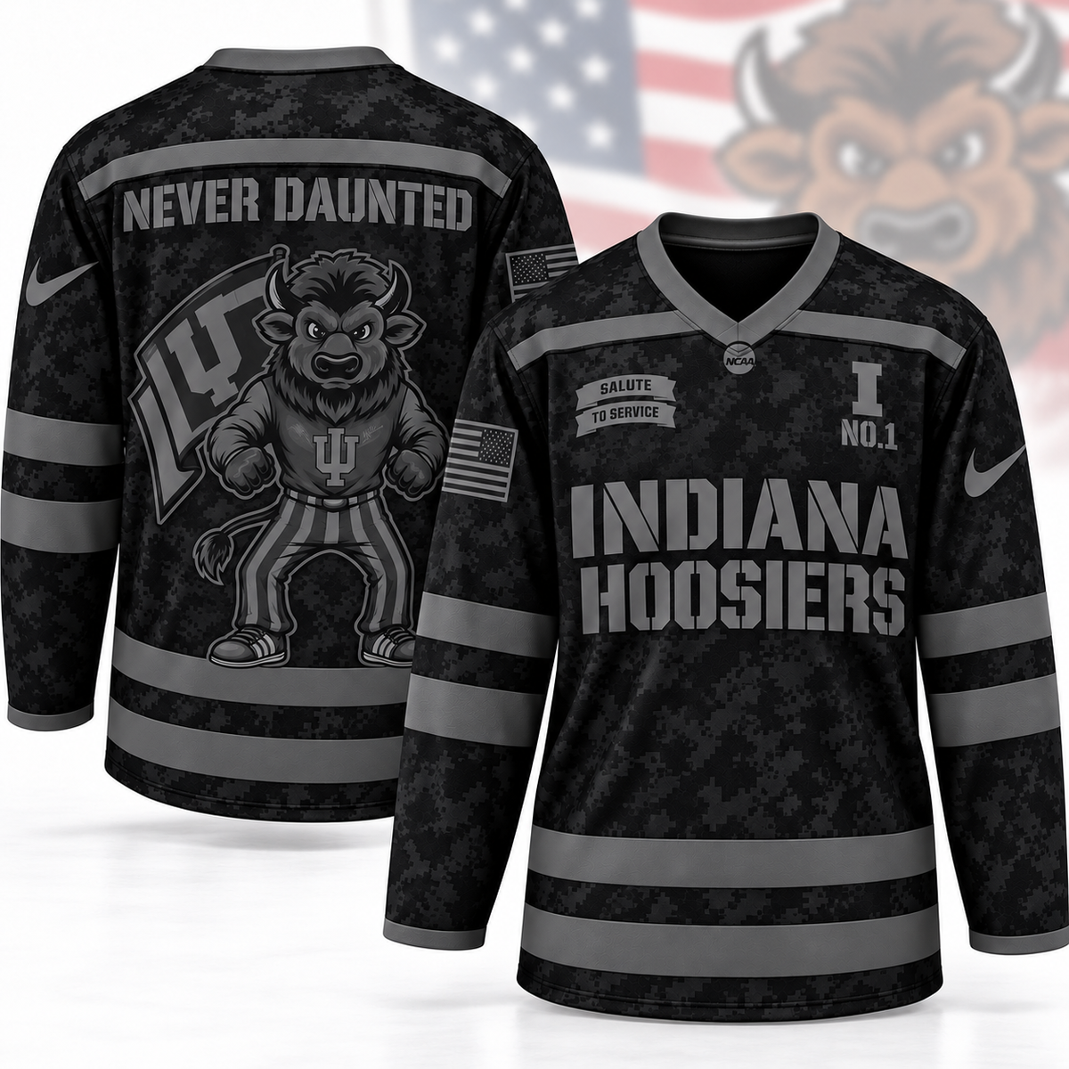 IDH Camo Hockey Jersey NTTB