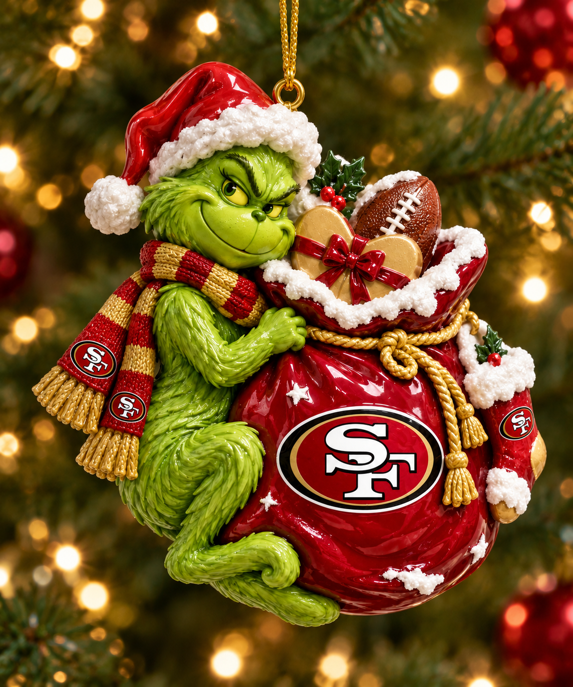 SF49 Premium Christmas Tree Ornament TMH