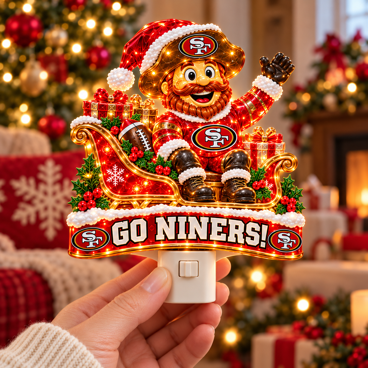 SF49 Christmas Plug-In Night Light Set TMH