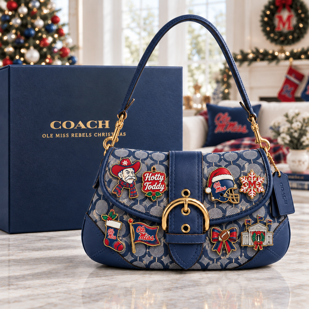 Ole Miss Rebels Soho Bag With Charm