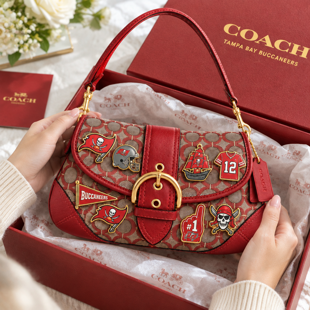 Tampa Bay Buccaneers Soho Bag With Charm
